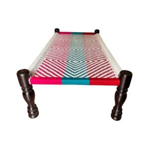 Multicolor Wooden Charpai Wooden Charpai charpai bed