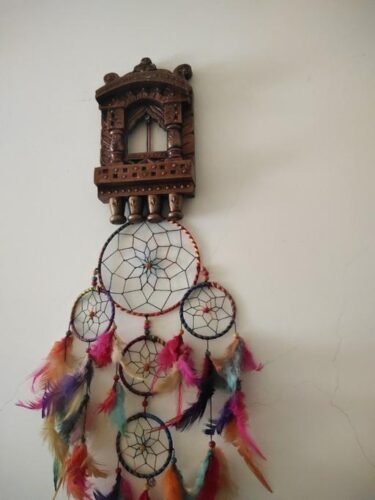 10 Inch Wooden Jharokha Frame Wall Hangings photo review