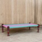 Green Wooden Charpai Wooden Charpai Charpai Bed