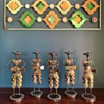 Handcrafted and Hand Painted Playing Musician showpiece I Home décor