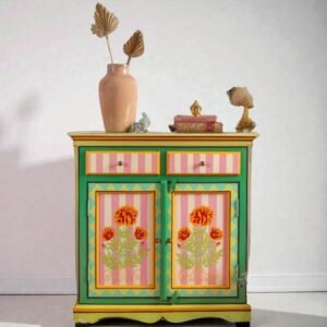 Wooden Cabinet handpainted cabinet cabinet for home