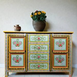 Wooden Cabinet handpainted cabinet wooden cabinet for home