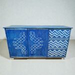 wooden handpainted cabinet wooden cabinet