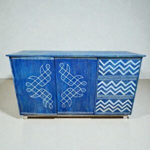 wooden handpainted cabinet wooden cabinet