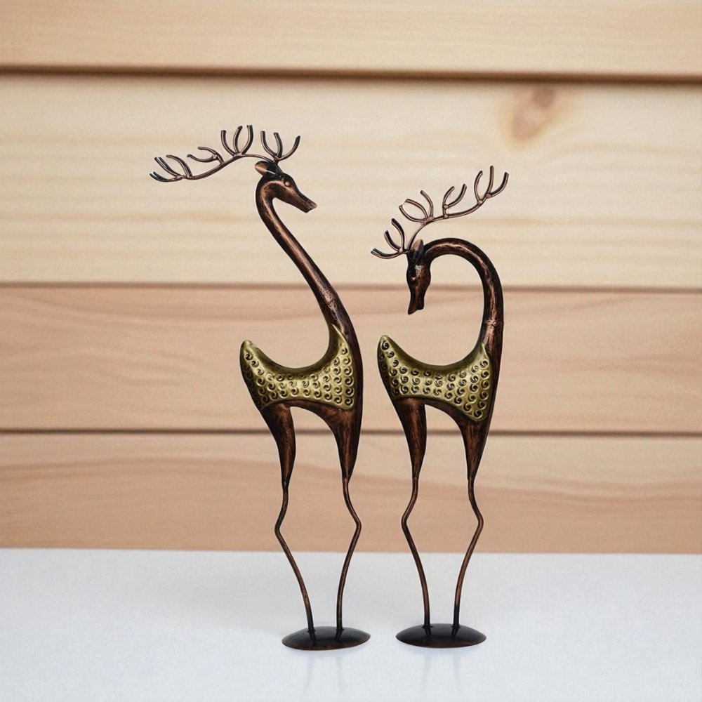 2 Handicraft Creative Metal Cast Brass Animal Table Décor - Image 1