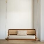Wooden Reversible Rattan Swing Wooden Reversible jula