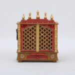 wooden temple temple for home pooja mandir