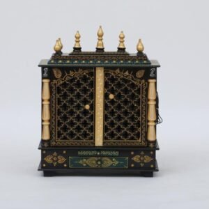 Handpainted Pooja Mandir Pooja Mandir for Home