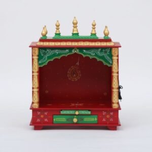 Pooja Mandir for Home Wooden Pooja Mandap