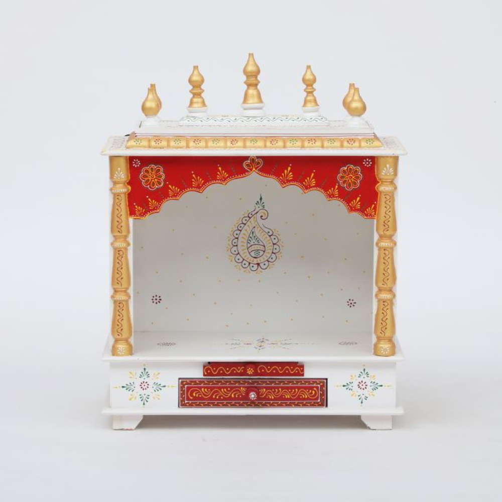 Wooden Pooja Mandir for Home or Office Wooden Pooja Mandir for Home Mandir for Home or Office