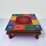 wooden pooja bajot bajot for home wooden chowki for home
