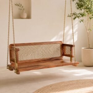 Wooden Cane Swing Cane Swing for Home