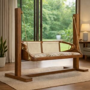 Modern Wooden Swing