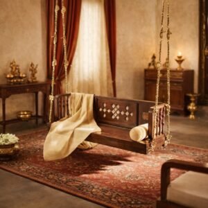 Handcrafted Wooden Swing Wooden Swing for Home