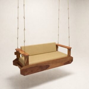 Upholstery Wooden Swing Wooden Swing for Home