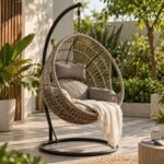 Indoor Premium Rattan Rope Patio Hanging Chair