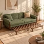 Samraat Aaram Convertible Sofa Bed with Space Saving Design