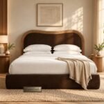Browno Solid Wood Platform Bed for Bedroom
